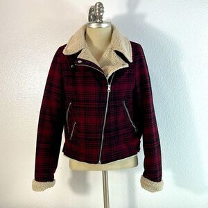 American Eagle Womens Moto Jacket Size Small